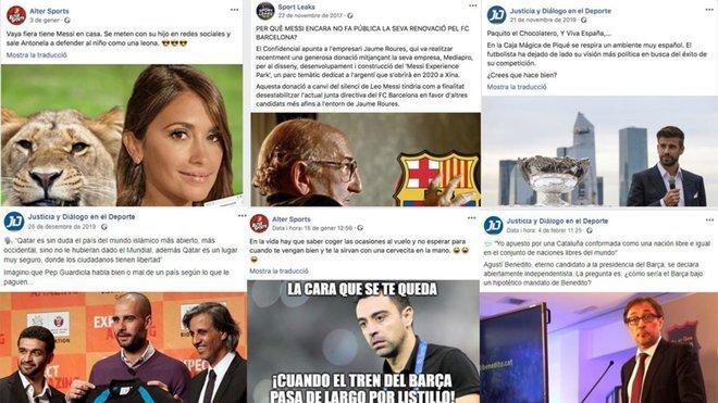 اکانت های فیک بلای جان بارسلونا ، رسوایی در کاتالان