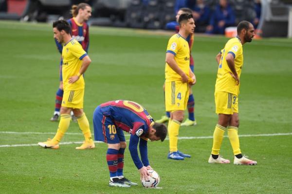 بارسلونا 1 - 1 کادیز؛ تاوان فرصت سوزی! بارسلونا 1 - 1 کادیز؛ تاوان فرصت سوزی!