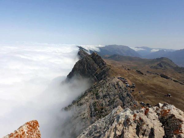 روستای اوپرت سمنان؛ ییلاقی پنهان میان ابرها